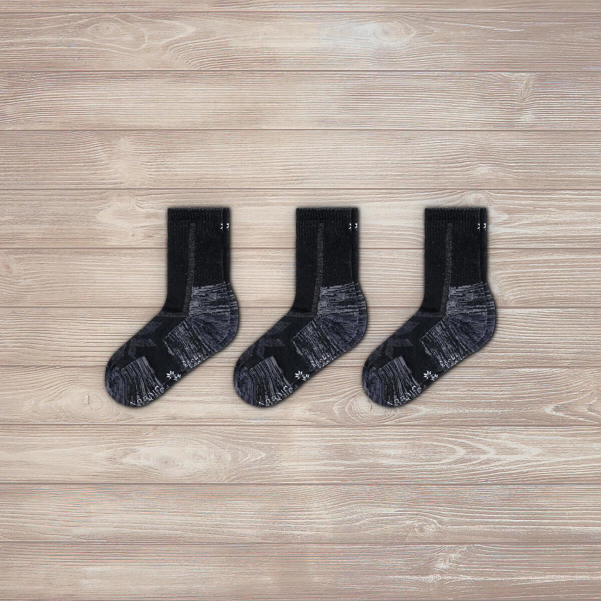 Senderismo - Negro (3 pares)