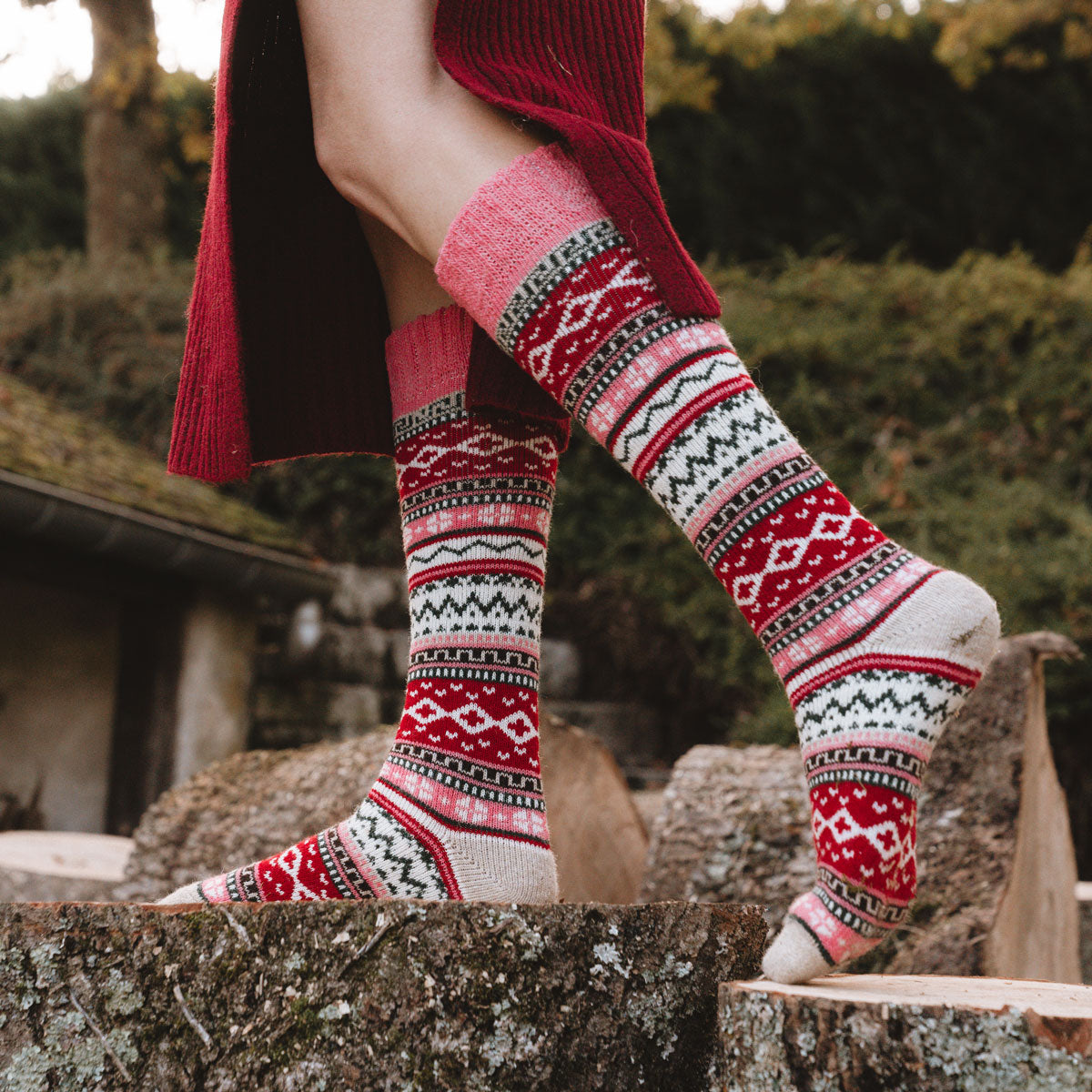 Ida Calcetines Hasta la Rodilla (2 pares)