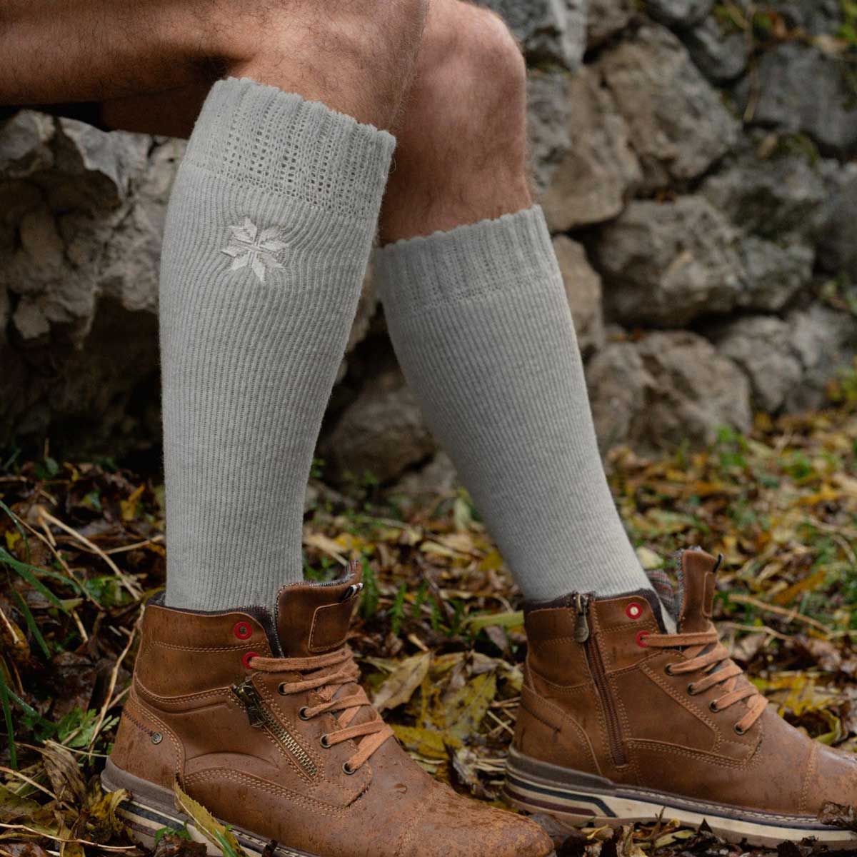 Charcoal Calcetines Hasta la Rodilla (2 pares)