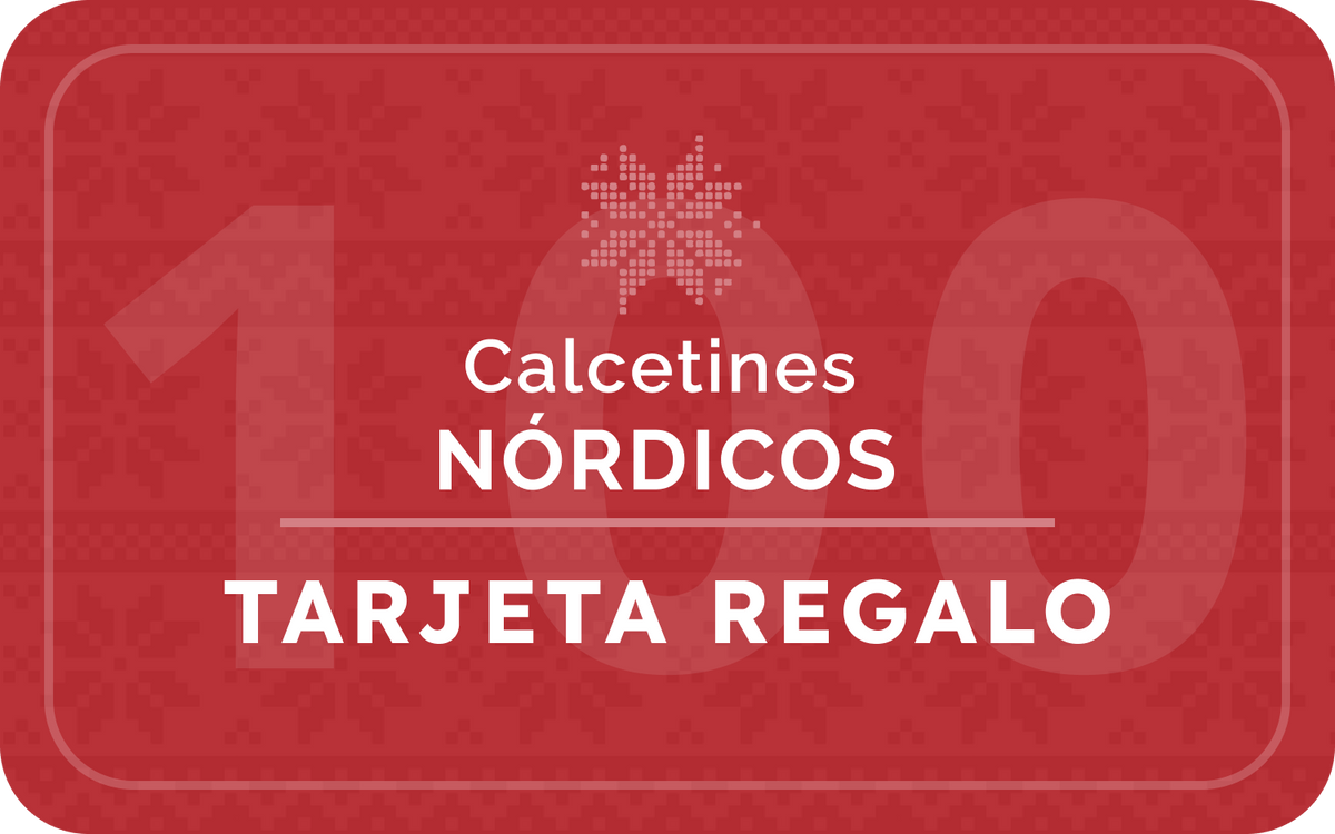 Tarjeta regalo de Calcetines Nórdicos