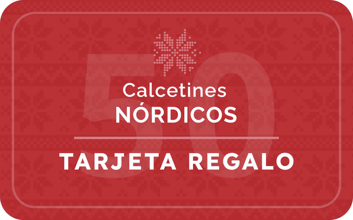 Tarjeta regalo de Calcetines Nórdicos