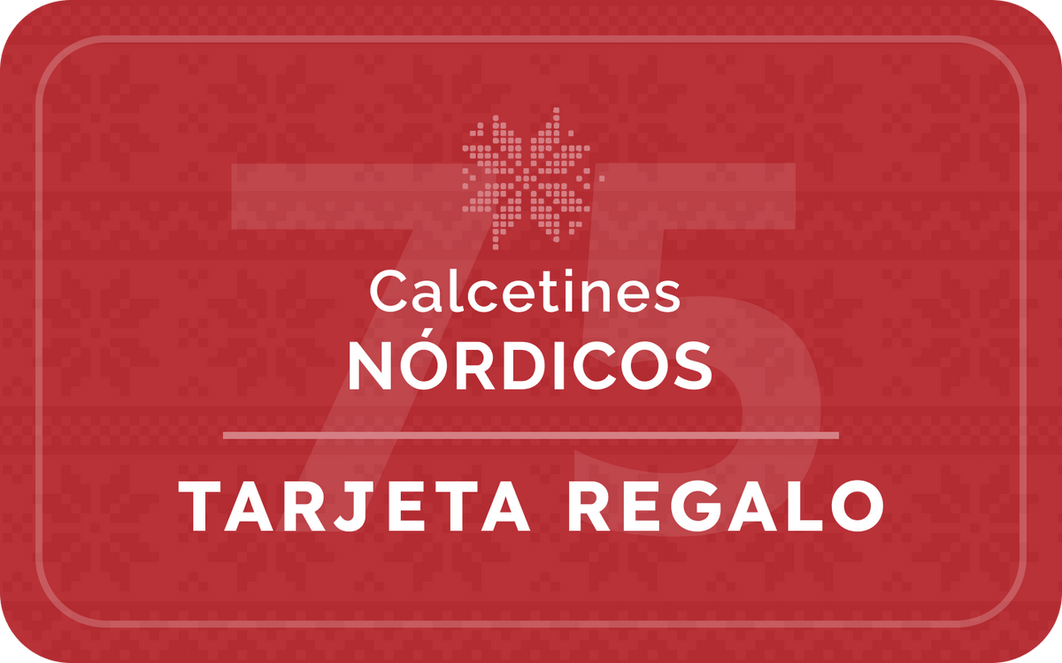Tarjeta regalo de Calcetines Nórdicos