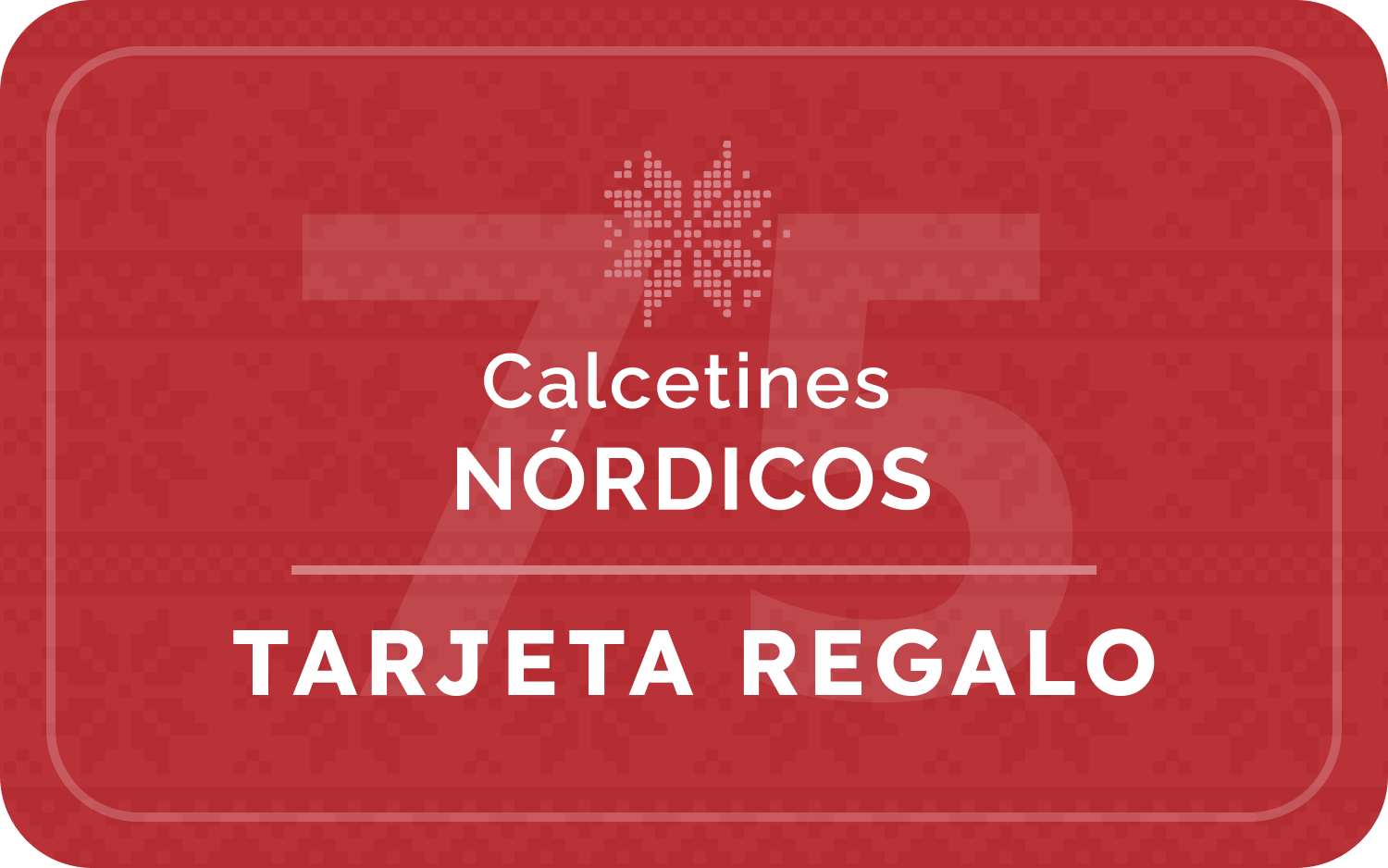 Tarjeta regalo de Calcetines Nórdicos