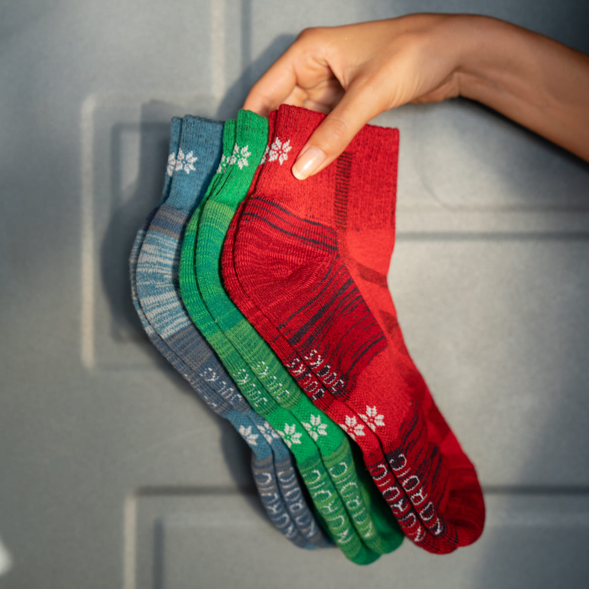 Senderismo - Multicolor - Calcetines Bajos (3 pares)