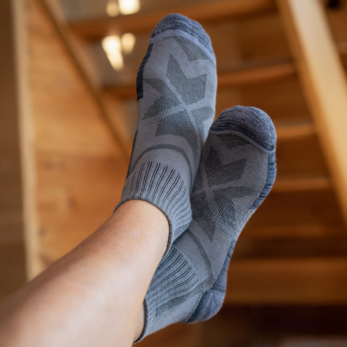 Senderismo - Gris - Calcetines Bajos (5 pares)