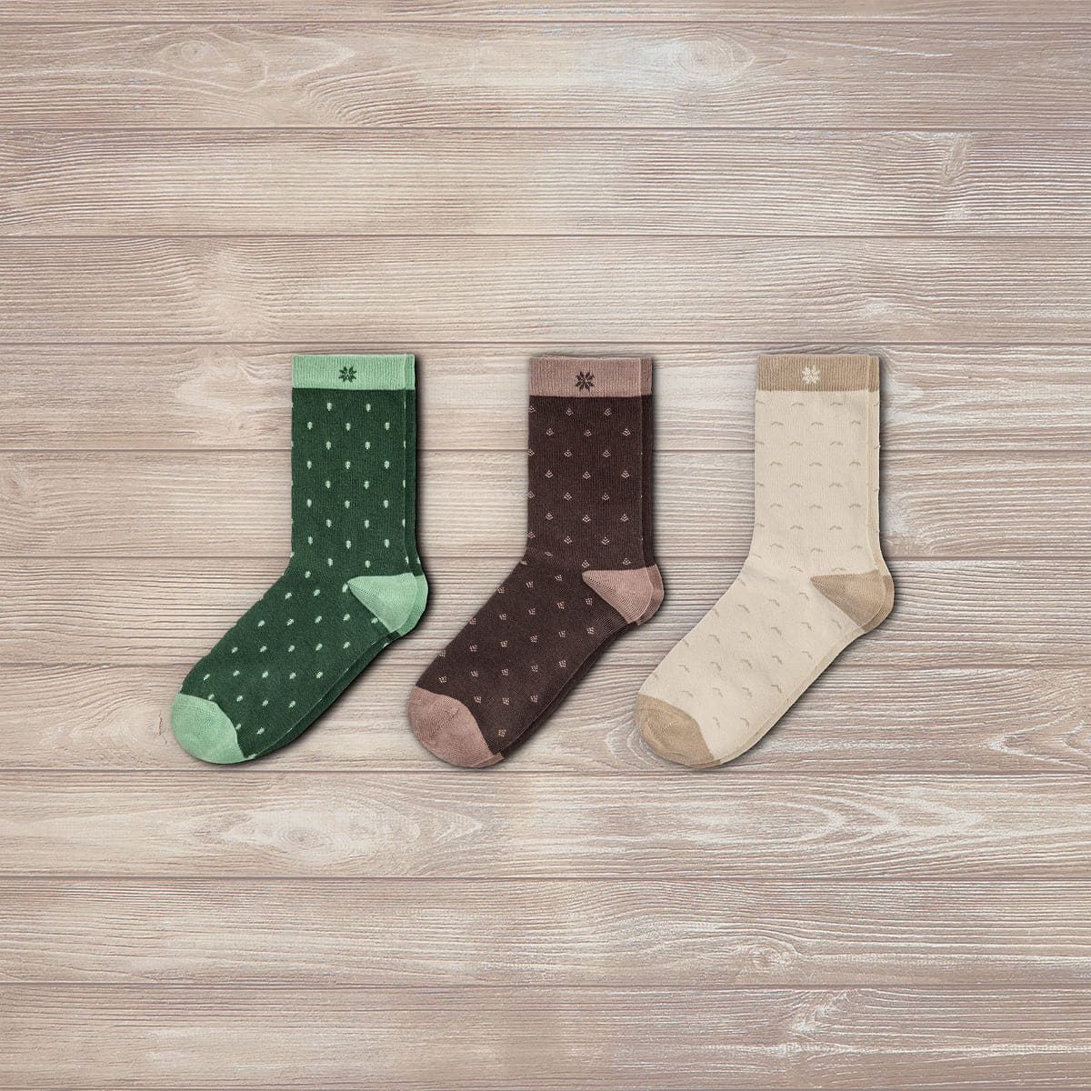 Vestir - Earth Estampados (3 pares)