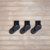 Senderismo - Negro - Calcetines Bajos (3 pares)