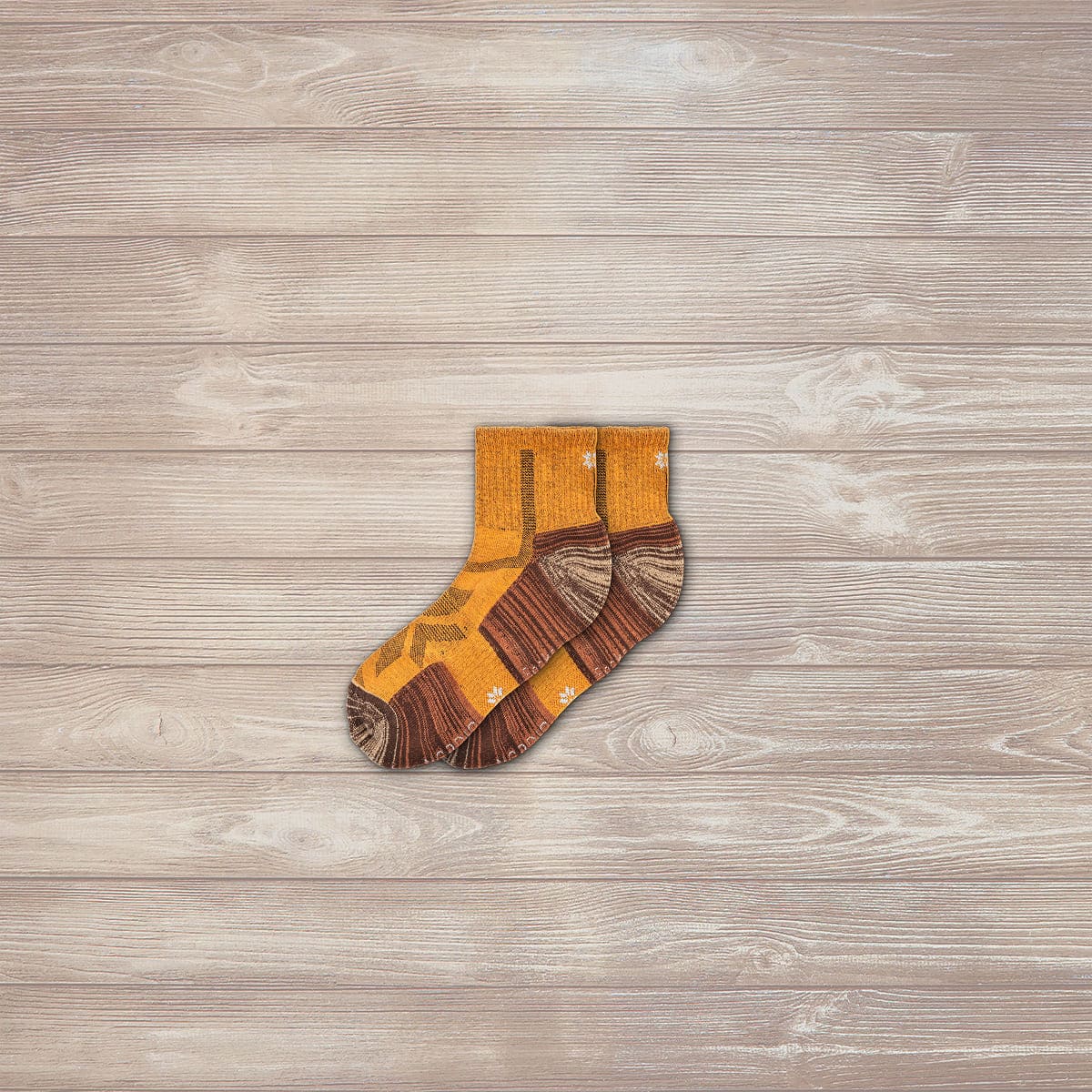 Senderismo - Amarillo - Calcetines Bajos (1 par)