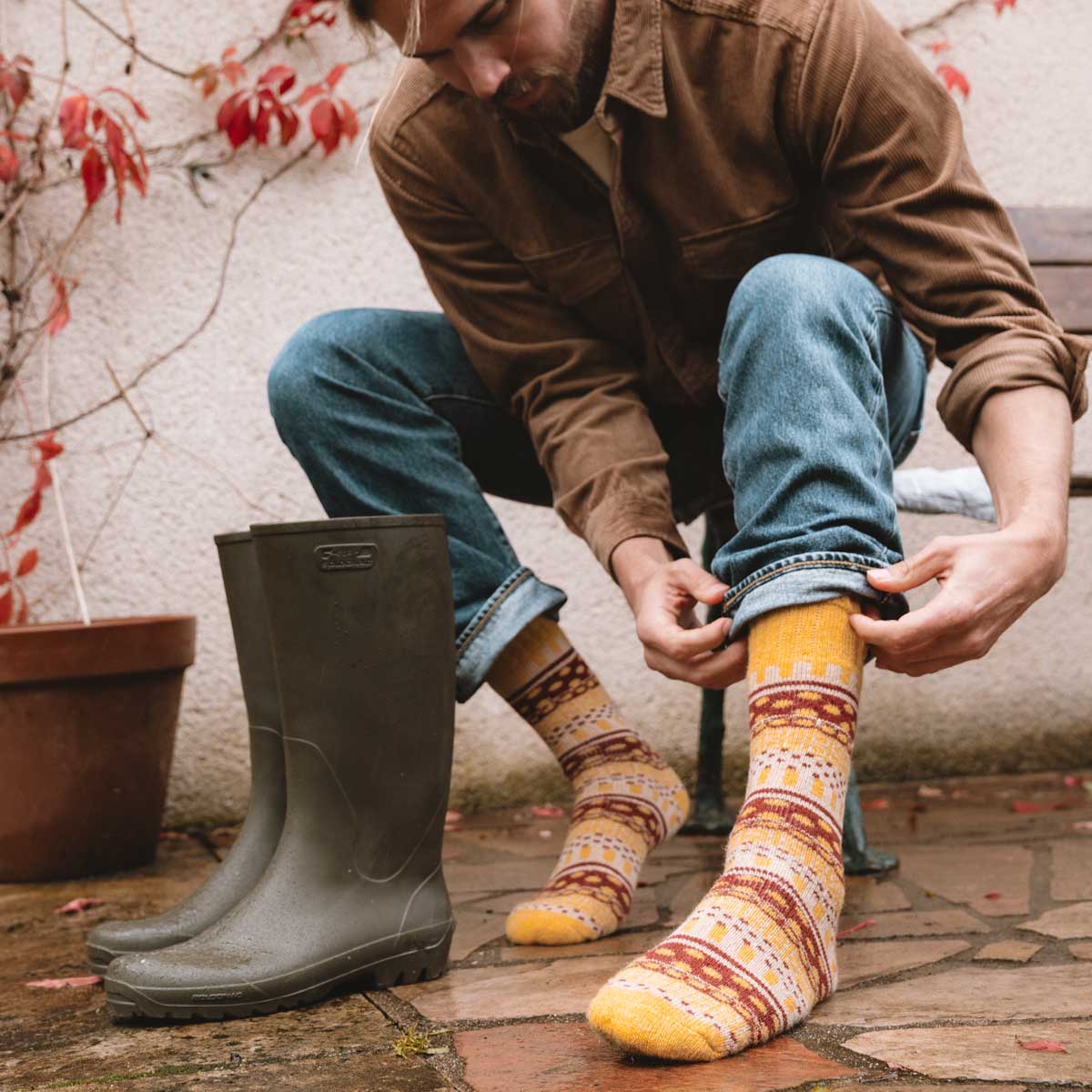 Sofia - Amarillo (1 par)