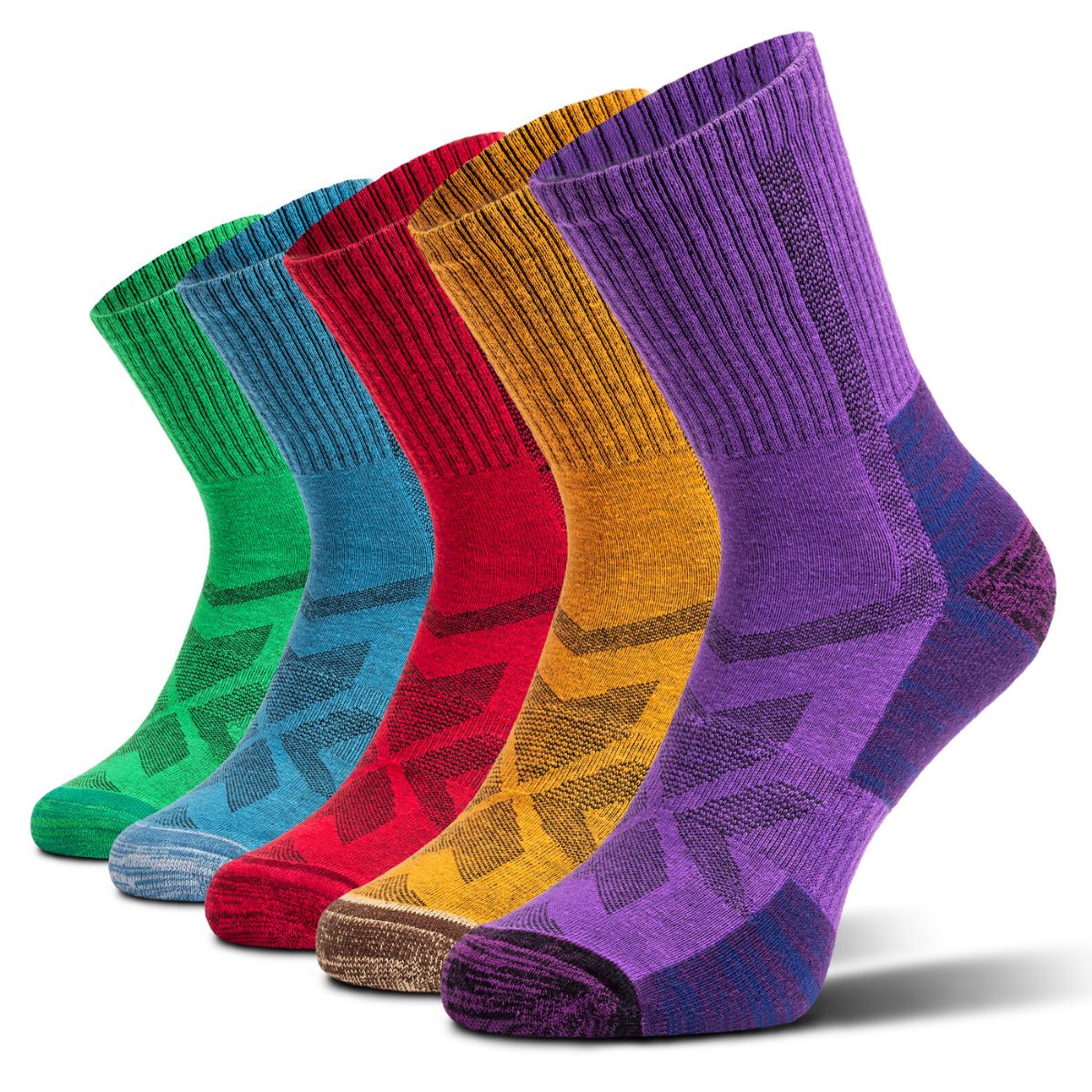 Senderismo - Multicolor (5 pares)