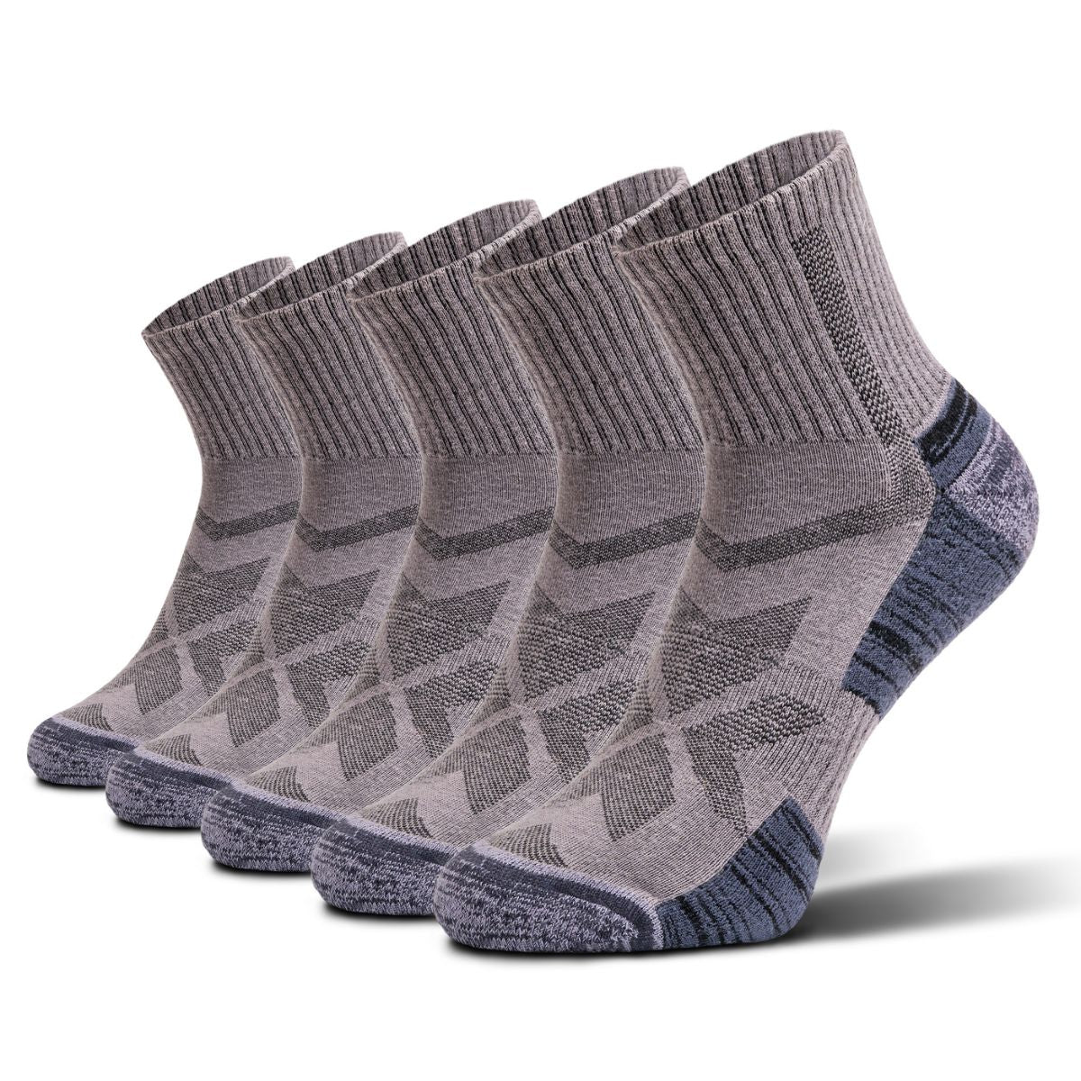 Senderismo - Gris - Calcetines Bajos (5 pares)